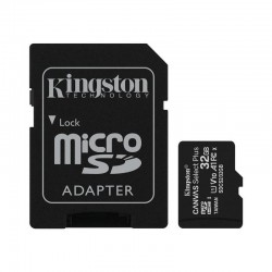 Карта памяти Kingston microSDHC Canvas Select Plus 32GB Class 10 UHS-1 А1 (с адаптером) (SDCS2/32GB)